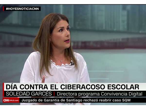 Soledad Garcés en CNN Chile