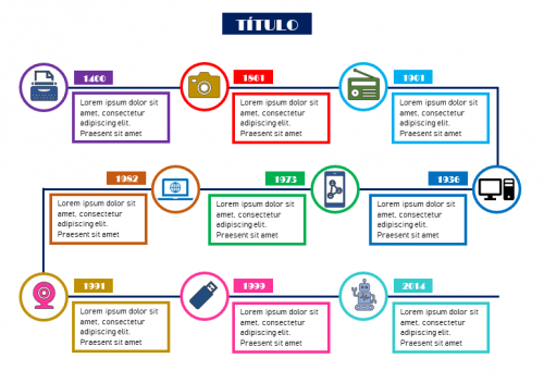 10 Líneas De Tiempo Gratuitas Y Editables En Word Fundación Para La Convivencia Digital 