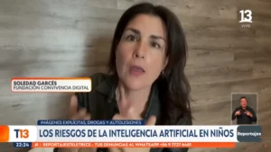 Entrevista sobre riesgos de la inteligencia artificial en niñas y niños